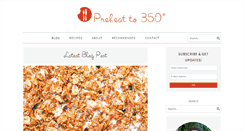 Desktop Screenshot of preheatto350.com